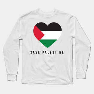 Save Palestine Long Sleeve T-Shirt